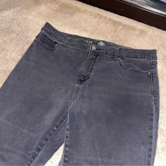 {St. John’s Bay} High Waist Straight Leg Jean - Picture 3 of 6